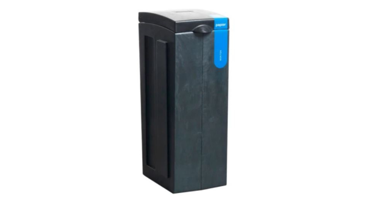 Bonton Original, modulaire afvalscheidingsbak, 70 liter, grijs, VB 012039 | afvalstroom papier