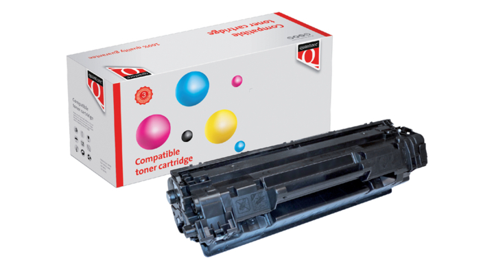 Tonercartridge Quantore alternatief tbv hp ce278a 2.1k zwart