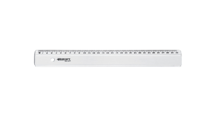 Liniaal kangaro basic kunststof 30cm(k-4116200)