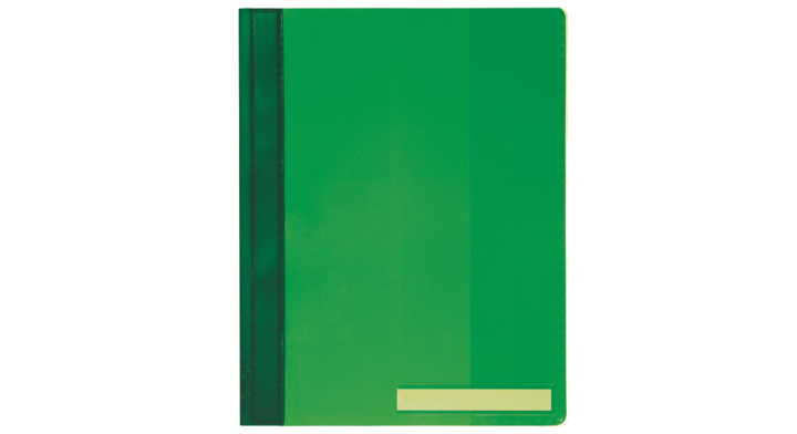 Snelhechter durable 2510 a4 extra breed pvc groen