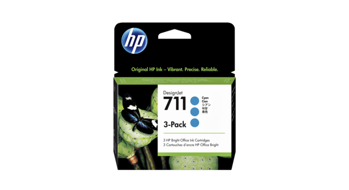 Inkcartridge hp cz134a no 711 hc blauw(cz134a)