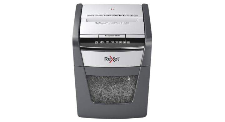 Papiervernietiger rexel optimum auto+ 50x 4x28mm(2020050xeu)