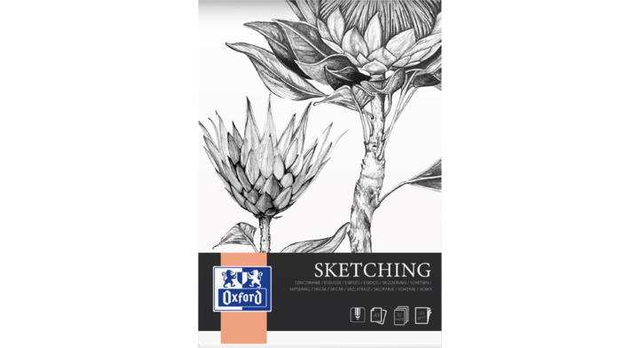 Tekenblok oxford sketching a3 50vel 120gr(400166120)