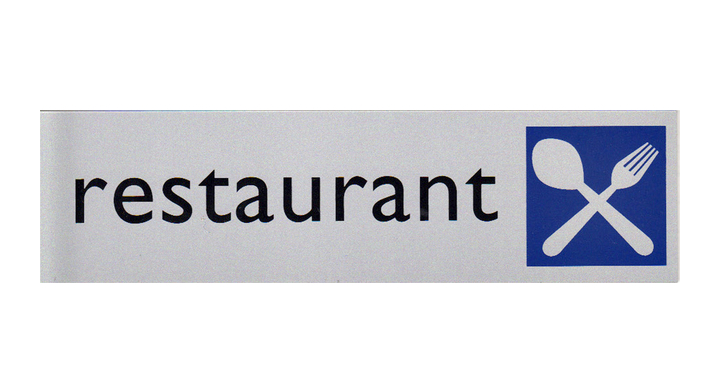 Infobord posta pictogram restaurant(39065)
