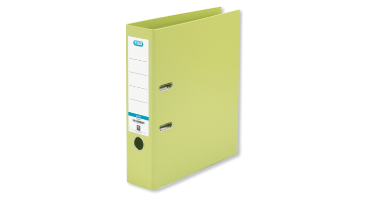 Ordner elba rado basic star a4 80mm pp lime groen(10468gh)