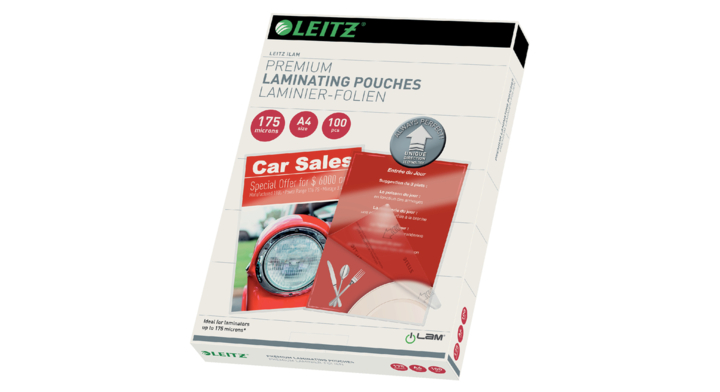Lamineerhoes leitz ilam a4 2x175micron(74830000)