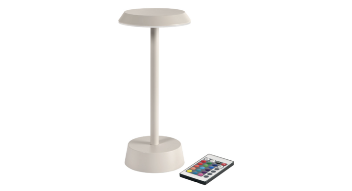Duni Tafellampen | Oplaadbare Lamp | Cordless | Nour | Taupe | 206425 (6 stuks)