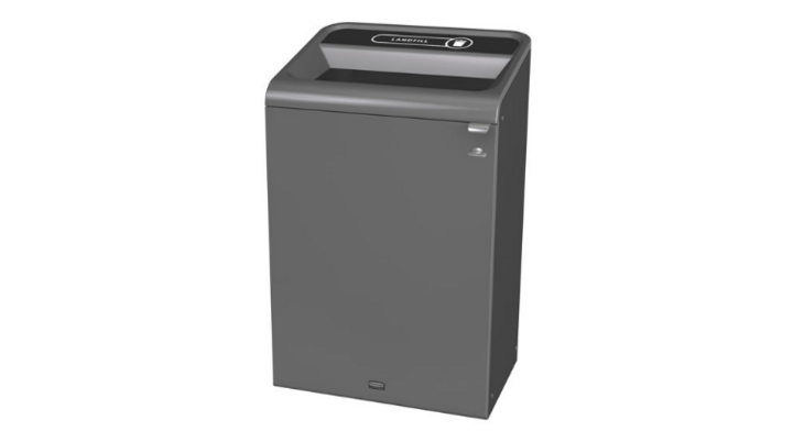 Rubbermaid Configure, modulaire afvalscheidingsbak, 125 liter, VB 500190 | landfill Engels