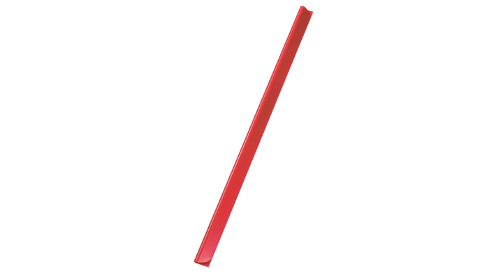 Klemruggen durable a4 5/6mm rood, doos 100 stuks