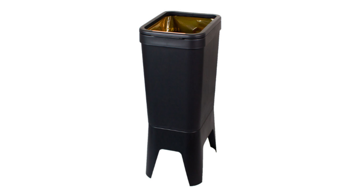 Bonton Circubin, open afvalbak, 40 liter, grijs, VB 012626