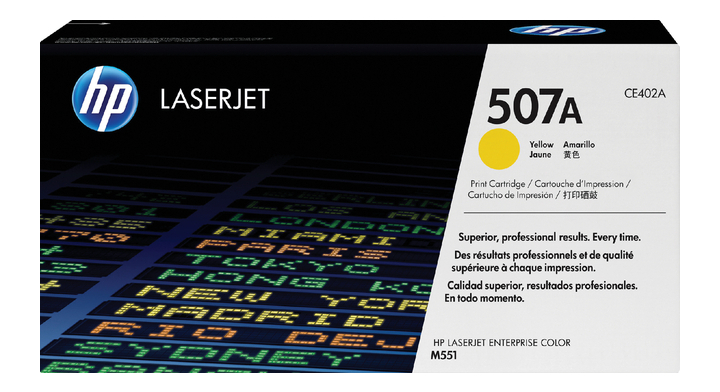 Tonercartridge hp ce402a no 507 6k geel(ce402a)