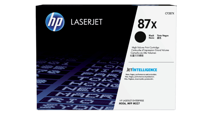 Tonercartridge hp 87x cf287x 18k zwart(cf287x)