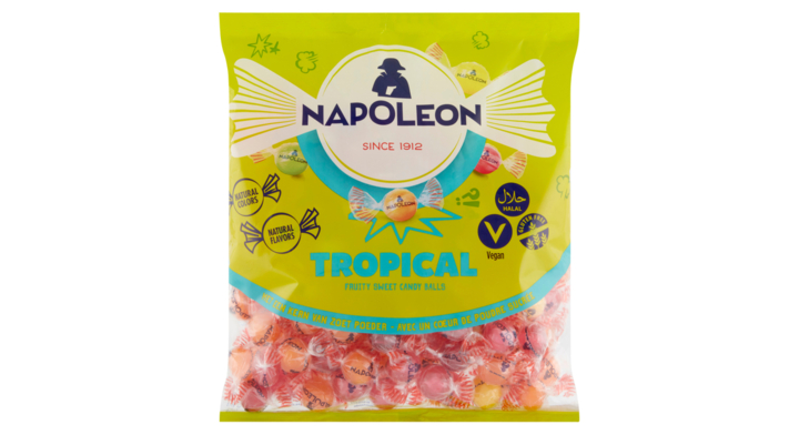 Snoep napoleon tropical sweet zak 1kg(32552)