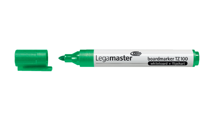 Legamaster TZ100, whiteboard viltstift, 1.5mm-3mm, groen