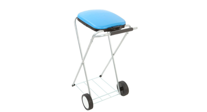 Move & Up, afvalzakhouder, 120 liter, blauw, VB 717309