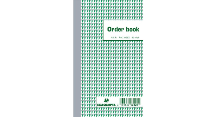 Orderboek exaclair 175x105mm 50x3v