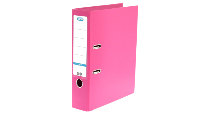 Ordner elba rado basic star a4 80mm pp roze(10468rs)