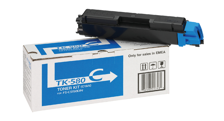 Toner kyocera tk-580 2.8k blauw(0t2ktcnl)