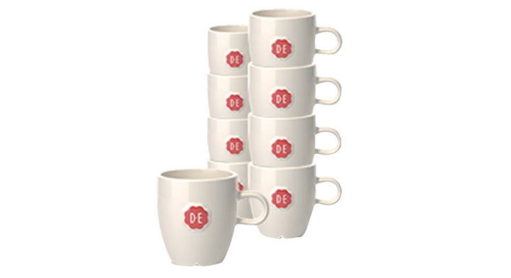 Douwe Egberts, universeel kopje, wit, 4055315 (1 stuk)