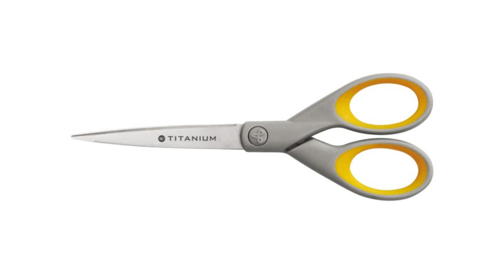 Schaar westcott kantoor 18cm titanium met softgrip(ac-e30470