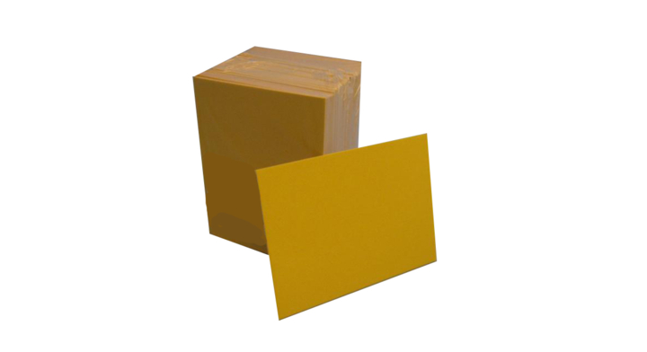 Prijskaart 6 x 8.5cm, geel (100 stuks)