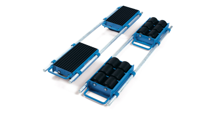 Transportroller 12 rollen, 420x268x110 mm Draagverm. 12 ton