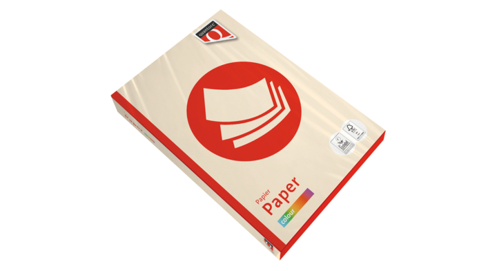 Kopieerpapier quantore colour a4 80gr creme(129261)