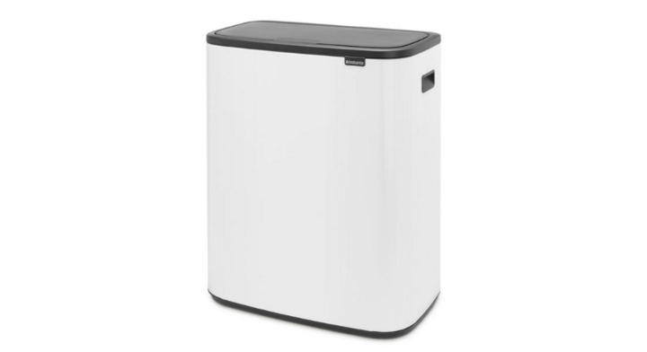 Brabantia, Touch Bin, 60 liter, wit, VB 223006
