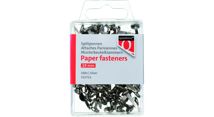 Splitpen quantore 19mm zilver(315713)