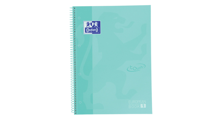 Notitieboek oxf touch europeanb a4+ lijn 80v pmint(400138326