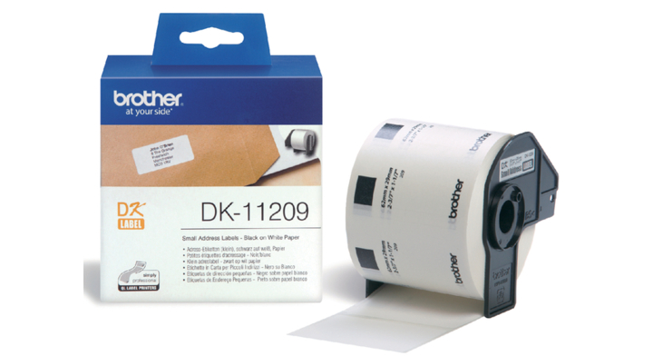 Etiket brother dk-11209 adres klein 62mmx29mm