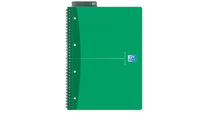 Notitieblok oxford off linear a4 90blz zachte kaft