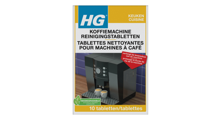 Reinigingstabletten hg voor koffiemachine 10 stuks(637000103