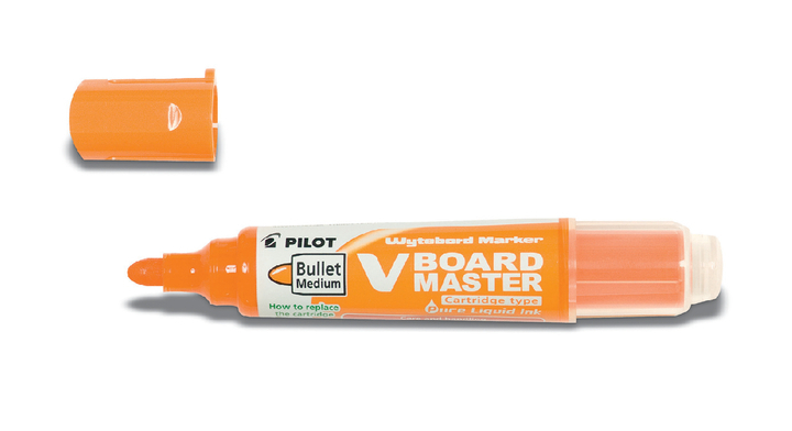 Viltstift pilot begreen whiteb rond 2.3mm oranje(5080706)