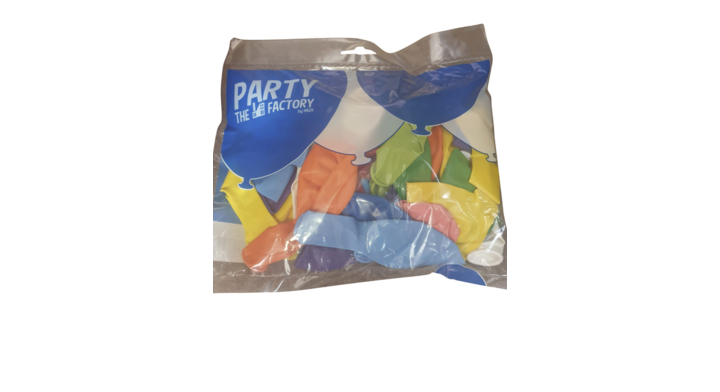 Ballonnen uni ass. 50 st. 30cm(442139)
