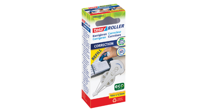Correctieroller tesa eco navulling 4.2mm(59841-00005-05)