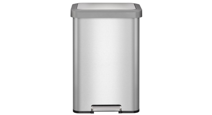 Cozy EKO, pedaalemmer, 45 liter, mat RVS, VB 938245