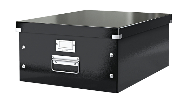Opbergbox groot ltz click & store zwart(60450095)