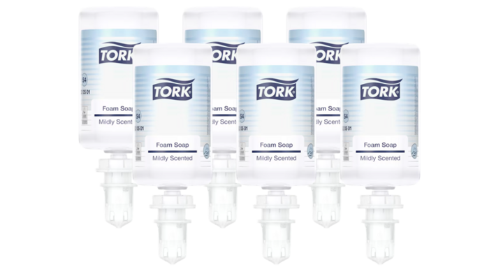Tork Premium | Schuimzeep | 1000ml | Mild Geparfumeerd | S4 | 520501 (6 stuks)