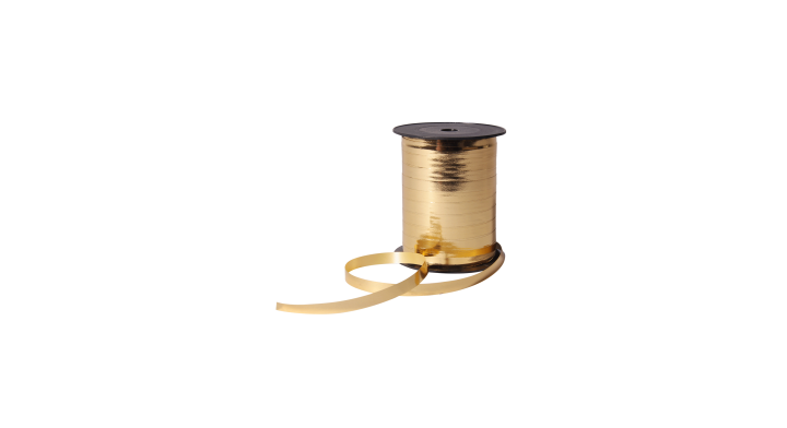 Krullint 10mm x250mtr 02 Goud Met.