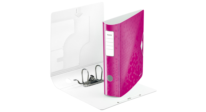 Ordner leitz wow active 1106 75mm roze(11060023)