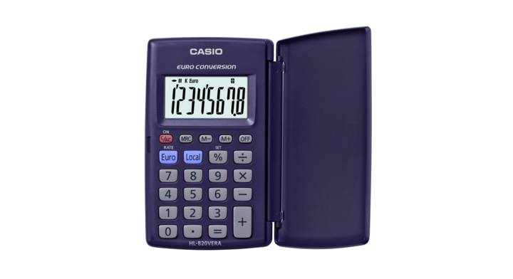 Rekenmachine casio hl820ver