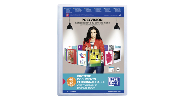 Showalbum elba polyvision 20 tas transparant(054034-17)