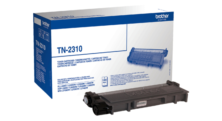 Toner brother tn-2310 zwart(tn-2310)