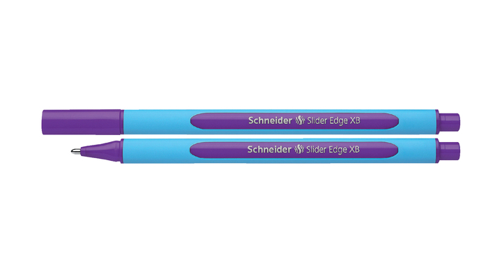 Balpen schneider slider edge xb paars(s-152208)
