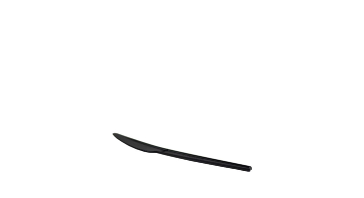 Mes, CPLA, re-usable, 16.8cm, zwart (1000 stuks)