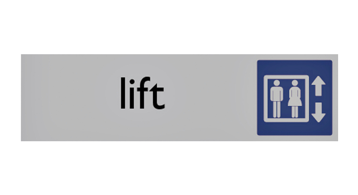 Infobord posta pictogram lift(39003)