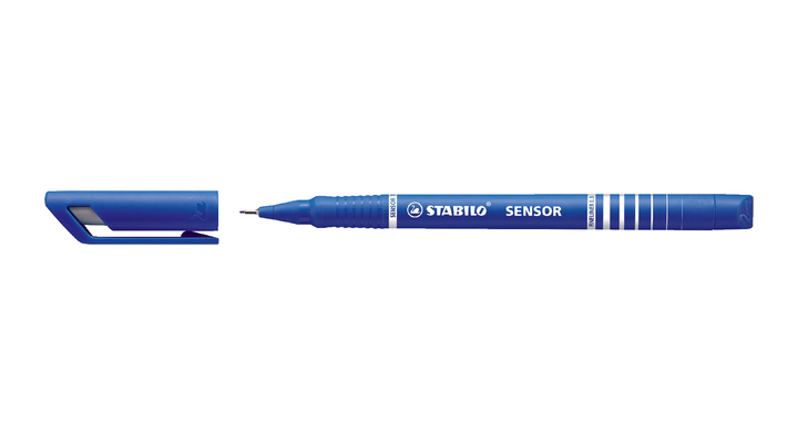 Fineliner stabilo sensor 189 blauw