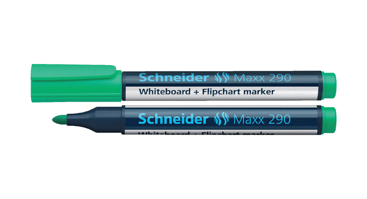 Viltstift schneider 290 whiteboard rond 3mm groen