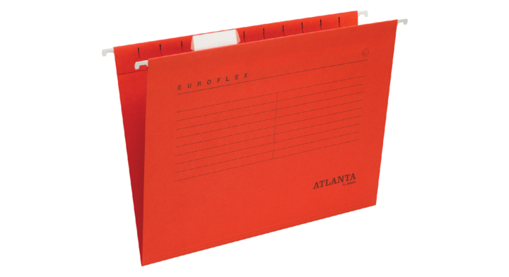Hangmap euroflex a6527-422 vert a4 v-bodem rood